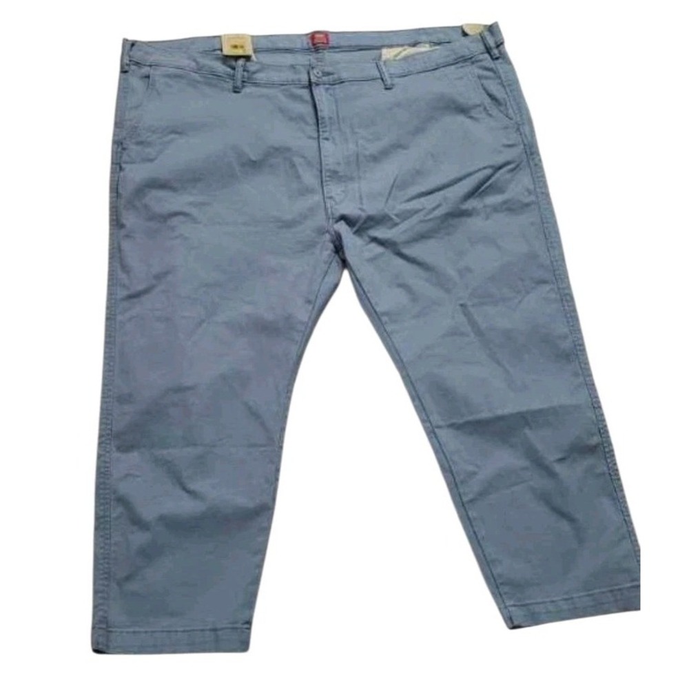 Levi's XX Chino Twill Pants Men's 50 X 29 Grey Preppy Standard Taper Stretch NWT